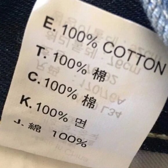 Y2K Levi's 504 Straight Dark Wash 100% Cotton Women's 30" Waist X 31" Lenght - Picture 7 of 7